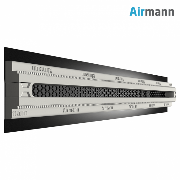 Oro difuzorius Airmann LINE 1 plyšio gipsinis priglaistomas 7