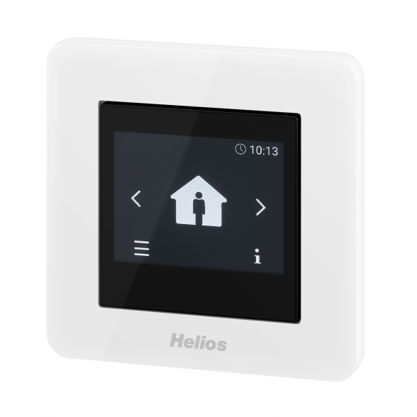 Helios easyControls3 Liečiamas Valdiklis (BALTAS)