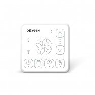 Oxygen rekuperatoriaus Easy pultas su WiFi ir Bluetooth Baltas